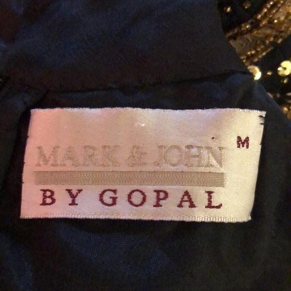 Stunning Vintage Sequin Blouse, Size Medium - Picture 8 of 14